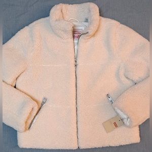 Wmns LARGE Levi's Sherpa Jacket